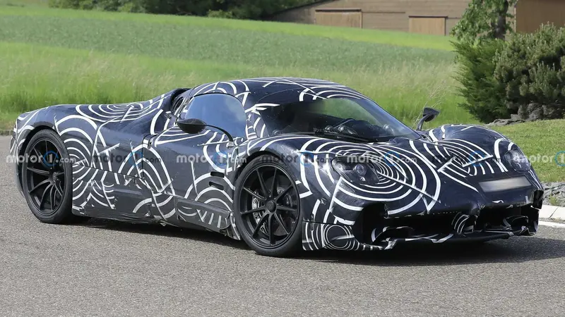 帕加尼C10最新諜照 搭載V12發動機/將於9月12日首發